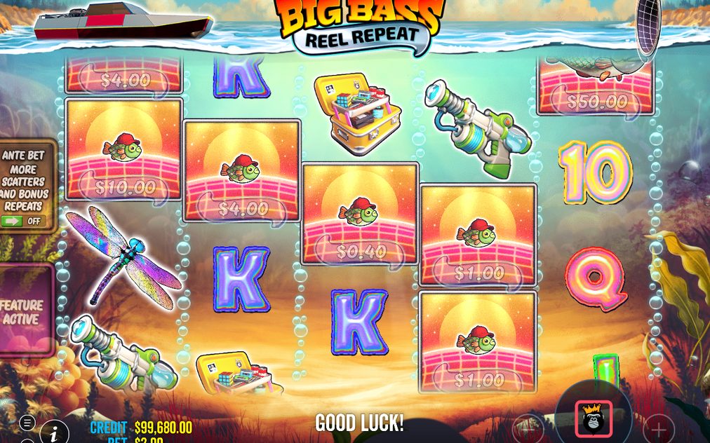 The 12-slot collection meter during Free Spins