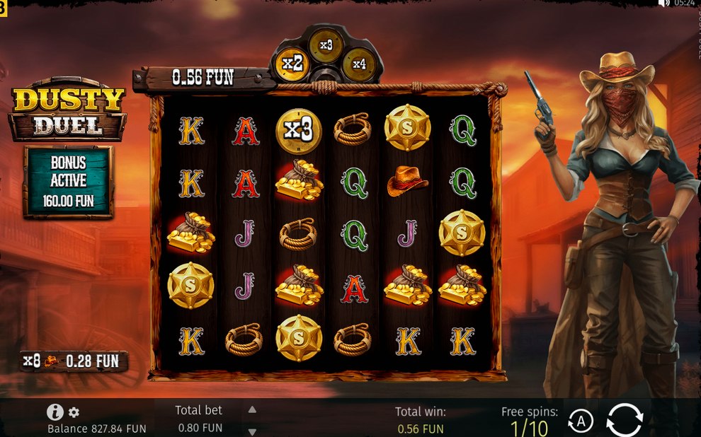 Free Spins with Scatters retriggering for five more spins