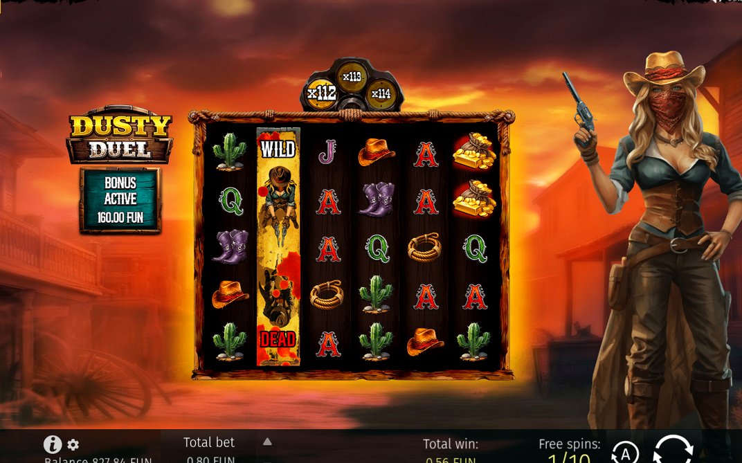 Free Spins round with the Multiplier Reel in play